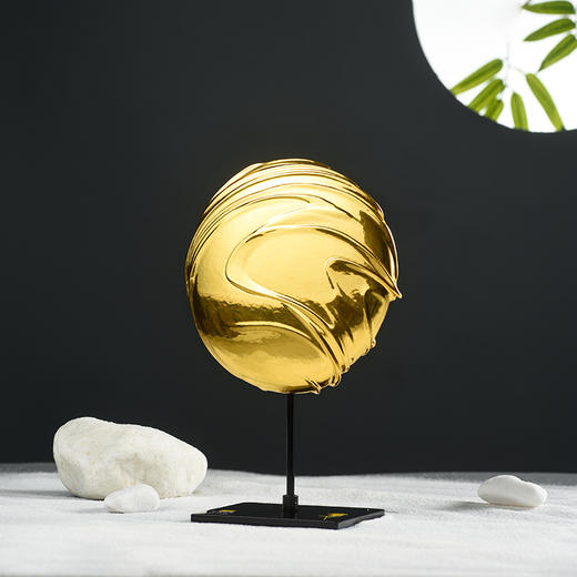 金陵金箔明月光创意金箔摆件联名艺术家王开方原创制作 商品图1