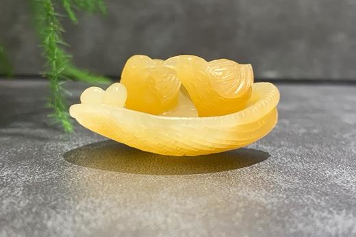 【御珠宫坊】糖白玉安居乐业摆件 商品图6