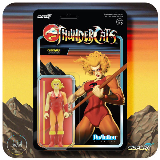现货 Super7 霹雳猫 玩具配色版 ThunderCats 挂卡 摆件 商品图3