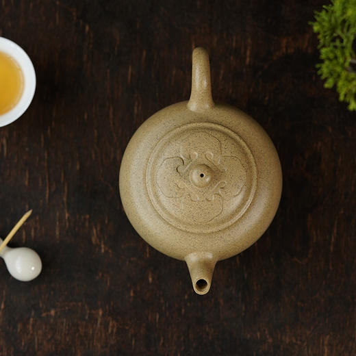 龙德堂陶艺 吴水勤制 《大彬如意》原矿本山绿  260cc 库存请咨询客服 商品图2