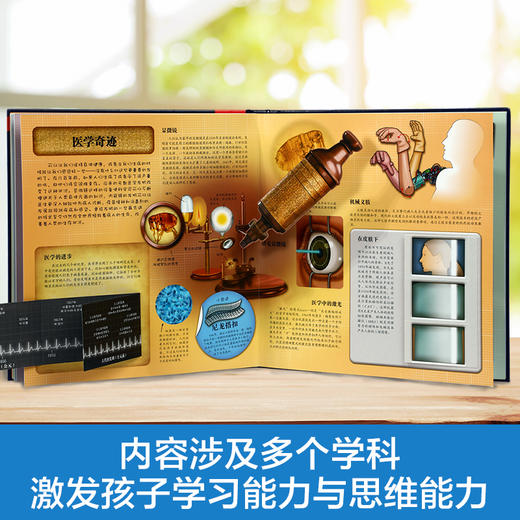 乐乐趣科普立体书《改变世界的发明》 趣味科普3D立体书 精装礼品书 商品图3