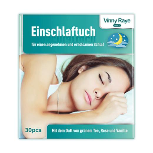 薇妮芮德国进口枕边天然植物香精舒缓睡眠巾深度促进 睡眠失眠独立包装方便携带【30片/盒】 商品图0