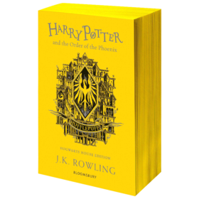哈利波特与凤凰社 赫奇帕奇学院平装版 英文原版小说书籍 Harry Potter and the Order of the Phoenix Hufflepuff Edition JK罗琳