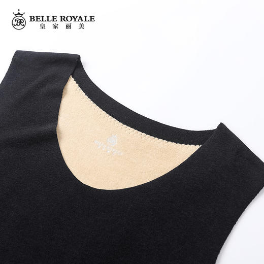 皇家丽美中厚款弹力大柔软舒适轻薄透气女款保暖背心BNM8140 商品图4