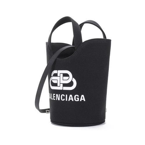 【国内现货】Balenciaga/巴黎世家 2021款 女士XS号织物手提单肩斜挎包水桶包 619979 2HH13 商品图1