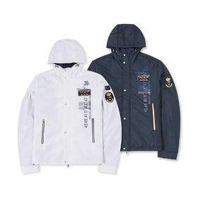 鲨鱼 航海风 连帽夹克棉服外套 原装袋 特惠 PSS106