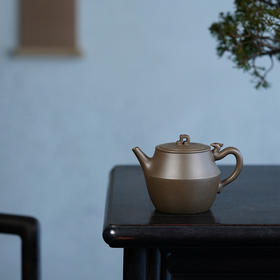 龙德堂陶艺 汤宣武 音声相和系列《清影·箜篌》原矿青段 280 cc