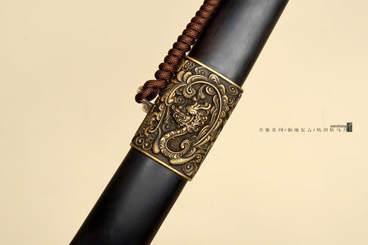 三希堂 青骓系列 凤羽斩马刀 未开刃 商品图6