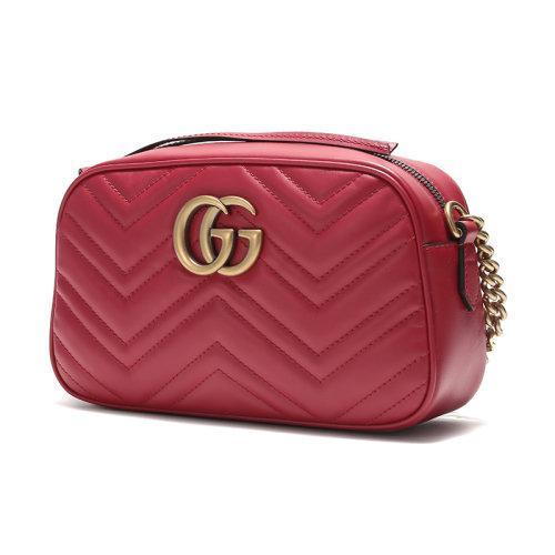 GUCCI/古驰 Marmont系列女士牛皮单肩包斜挎包 447632 DTD1T 商品图1