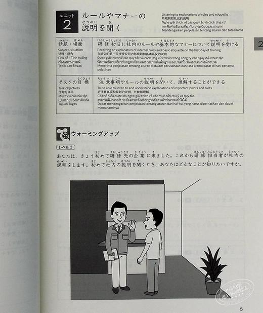 【中商原版】现场日语 在日工作外国人的日语交流 应用篇 日文原版 ゲンバの日本語 応用編 働く外国人のための日本語コミュニケーション 商品图5