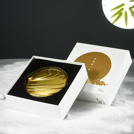 金陵金箔明月光创意金箔摆件联名艺术家王开方原创制作 商品图3