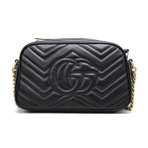 GUCCI/古驰 Marmont系列女士牛皮单肩包斜挎包 447632 DTD1T 商品图8