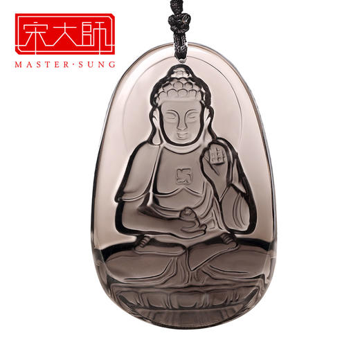 宋韶光十二生肖冰种石男女士吊坠普贤阿弥陀佛项链 商品图6