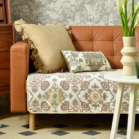 布拉格的琉璃系列北欧简约棉布沙发巾