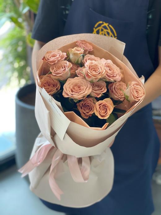 【怦然心动】19支卡布奇诺花束 商品图0