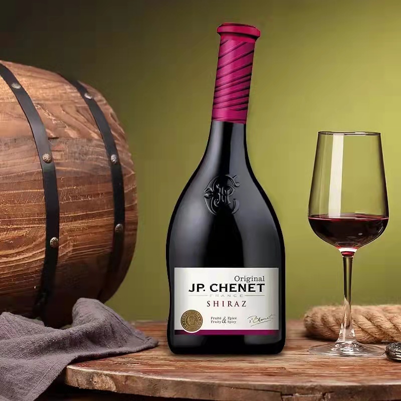  JP.CHENET香奈西拉干红葡萄酒 歪脖子红酒 法国原瓶进口 750ml 节日礼赠 亲朋聚会 72小时发货