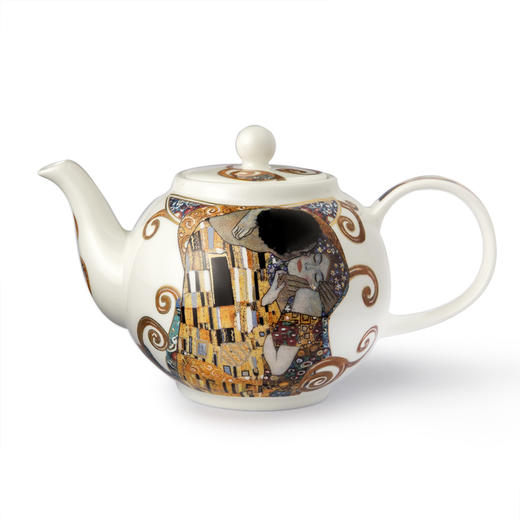 英国原产DUNOON丹侬"The Kiss"油画系列骨瓷茶壶水壶茶具 商品图4