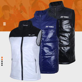 YONEX尤尼克斯 190021BCR/290021BCR男女款羽毛球服运动保暖棉背心[特惠清仓]