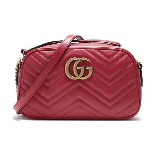 GUCCI/古驰 Marmont系列女士牛皮单肩包斜挎包 447632 DTD1T 商品图0