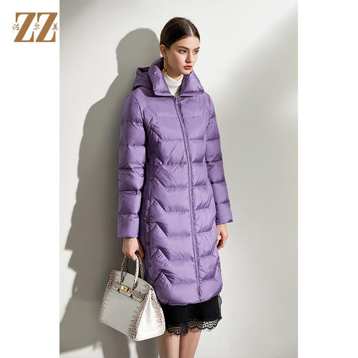 佐尔美2021冬季新款上新 经典羽绒服外套女E04YY23 商品图3
