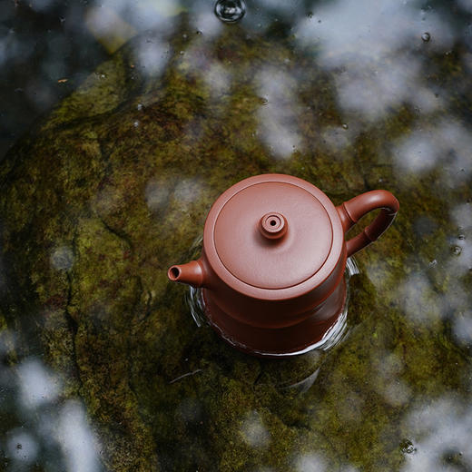 龙德堂陶艺 徐飞制 《双节竹段》原矿底槽清 220cc 库存请咨询客服 商品图3