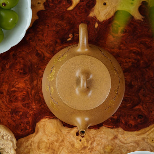 龙德堂陶艺 汤宣武《令瓢·立秋》原矿黄金段 270 cc 商品图2