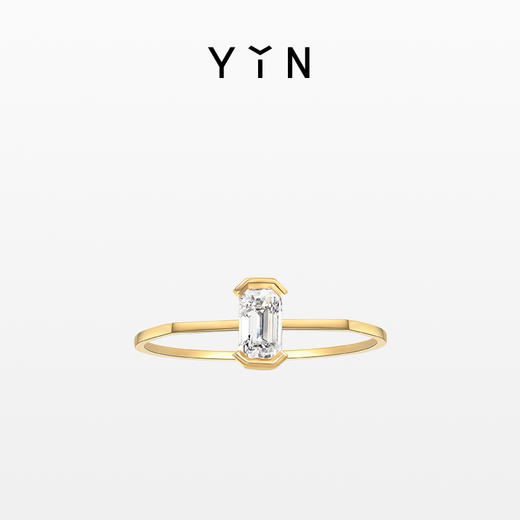 「熠」光芒系列 祖母绿钻石戒指 商品图0