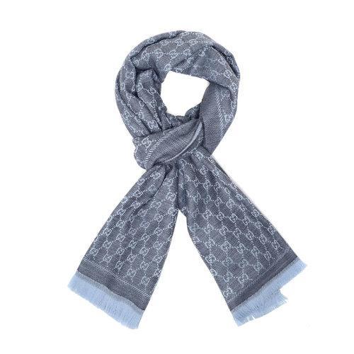 【现货秒发】GUCCI/古驰 女士GG提花羊毛围巾 411115 3G200 商品图0