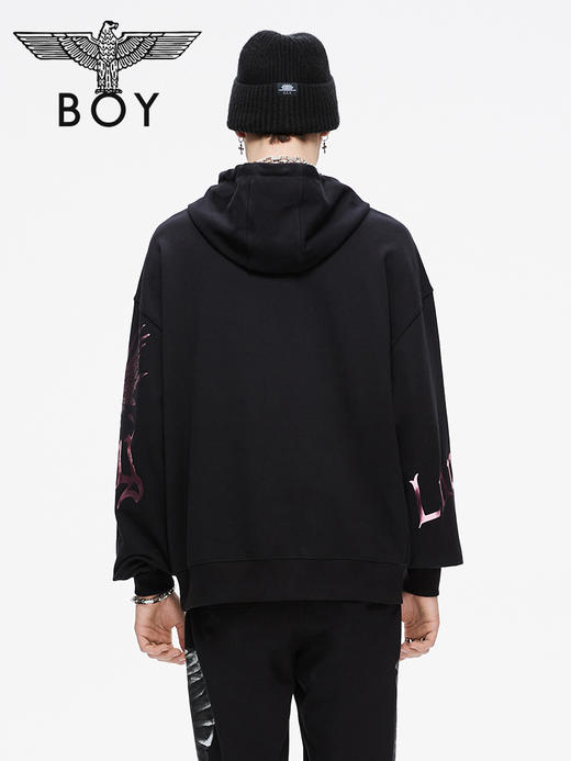 BOY2021神兽飞马宽松连帽卫衣B213NB404402 商品图2