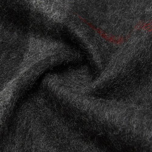 【现货秒发】BURBERRY/博柏利 男士山羊绒流苏围巾 80155381 商品图4