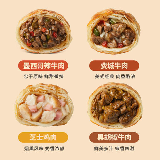 预售 | 有了我还去什么山姆 | MIDDO觅到 牛肉卷鸡肉卷5支装 网红芝士肉卷速食早餐[福利品] 商品图2