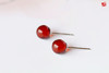[ 秋澜 ]  天然血珀耳钉 | 如酒醇香， 如意藏福，醒目百搭 商品缩略图2