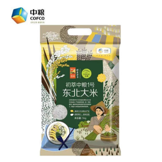 中粮初萃中粮1号东北大米5kg 商品图3