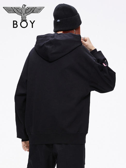 BOY2021神兽飞马宽松连帽卫衣B213NB404402 商品图4