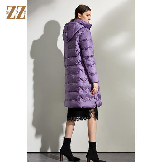 佐尔美2021冬季新款上新 经典羽绒服外套女E04YY23 商品图4