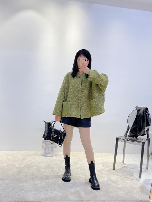 【断码特惠不退换】厚底英伦风切尔西烟 筒靴丨头层牛皮 透气佳 圆头设计不挑脚型 6cm后跟 拔高身型 平底鞋一样的脚感 松紧带设计穿脱自如 tory-bur*ch等轻奢品牌代工厂定制款 商品图13