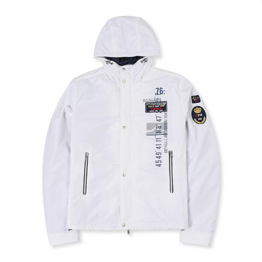 鲨鱼 航海风 连帽夹克棉服外套 原装袋 特惠 PSS106 商品图2
