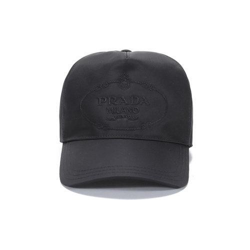 【国内现货】PRADA/普拉达 2021款 男士Re-Nylon再生尼龙帽子棒球帽鸭舌帽 2HC179 2DMI 商品图1