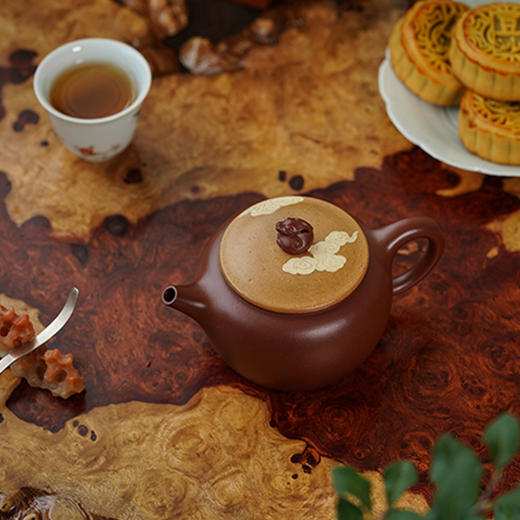 宜兴龙德堂陶艺 汤宣武《步月登云》原矿底槽清 220 cc 商品图3