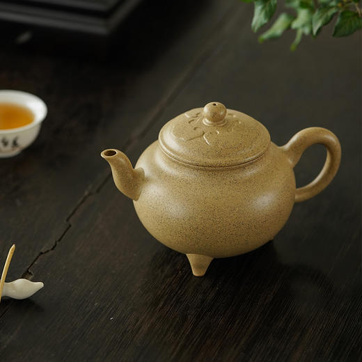 龙德堂陶艺 吴水勤制 《大彬如意》原矿本山绿  260cc 库存请咨询客服 商品图3