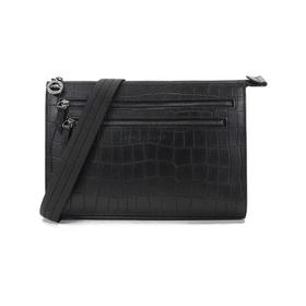 【国内现货】Longchamp/珑骧 2021款 男士CROCO BLOCK系列牛皮单肩斜挎包 20003 945