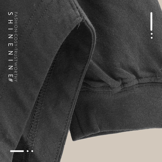 B12951132卡通图标圆领长袖T恤 商品图6