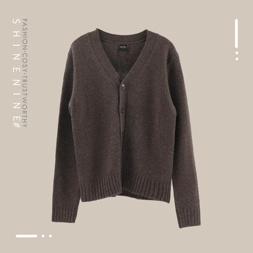 P98964710简单彩点针织开衫 商品图4