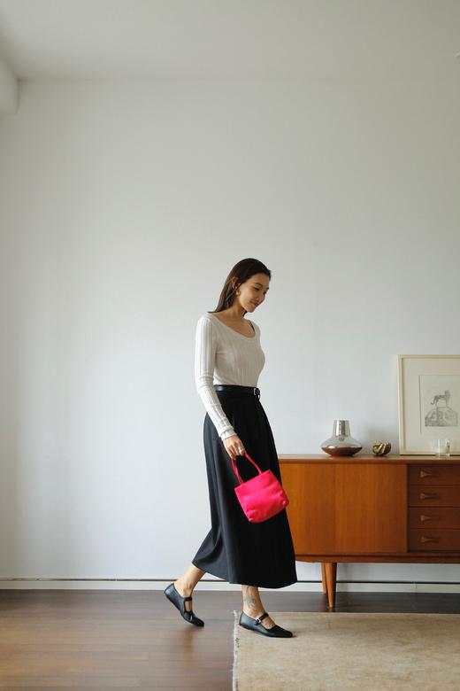 round neck knit top 商品图2