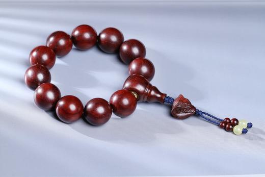 XYZT0234°多星小叶紫檀（搭吉祥长寿蛇）20mmx11粒 商品图0