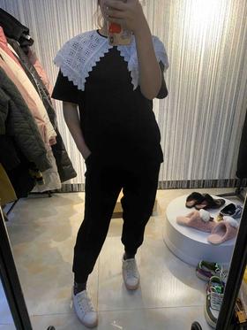 胖胖堂2021新品纯棉休闲显瘦套装4945