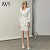 IWY/高端气质白色西装套裙女英伦风韩版时尚秋冬休闲西服职业装工作服 C10348+S10343 商品缩略图2