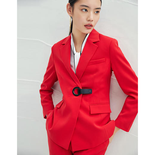 EITIE爱特爱春夏款时尚百搭纯色修身外套6503210 商品图1