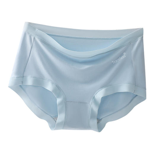 【莫代尔内裤3条】全棉裆无菌少女无痕内裤 莫代尔中腰透气女士三角短裤 商品图4