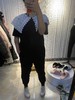 胖胖堂2021新品纯棉休闲显瘦套装4945 商品缩略图3